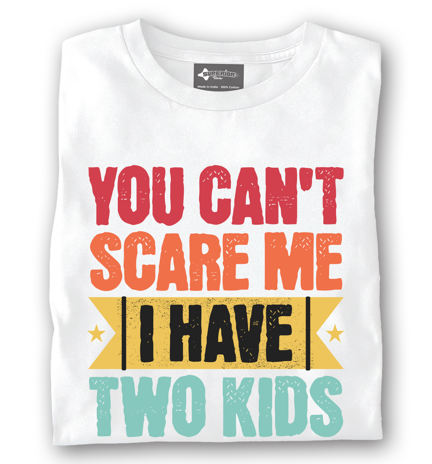 Two Kids, No Fear - Unisex T-Shirt