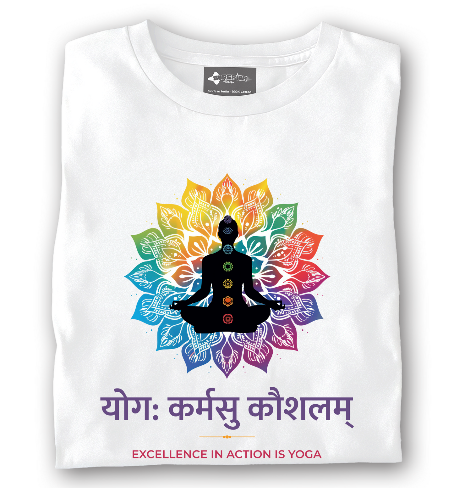 Yoga Karmsu Kaushlam - Unisex T-Shirt