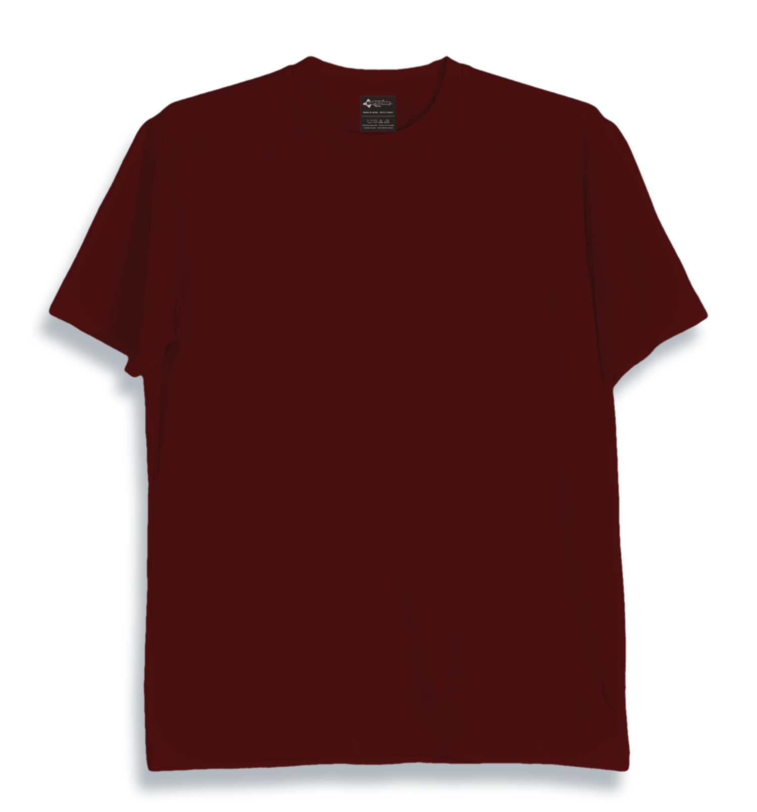 Regular Fit Plain T shirt Maroon TheSuperiorTee