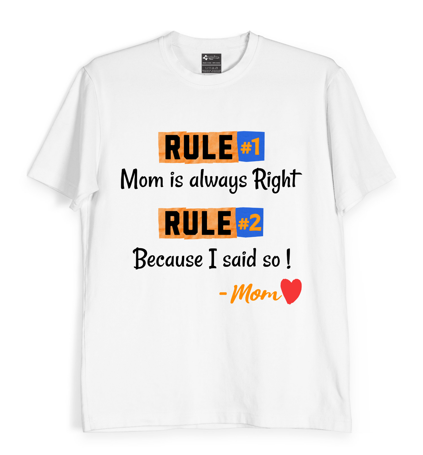 Mom's Rule - Unisex Tee