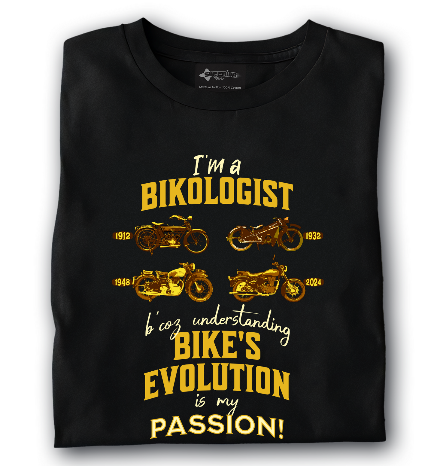 Bike's Evolution - Unisex Tee