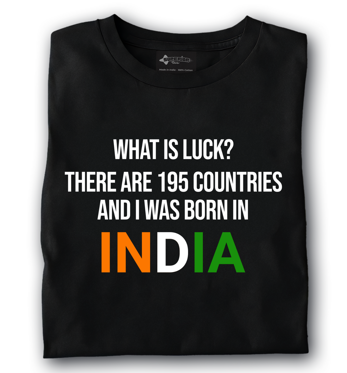 Born in INDIA - Unisex T-shirt