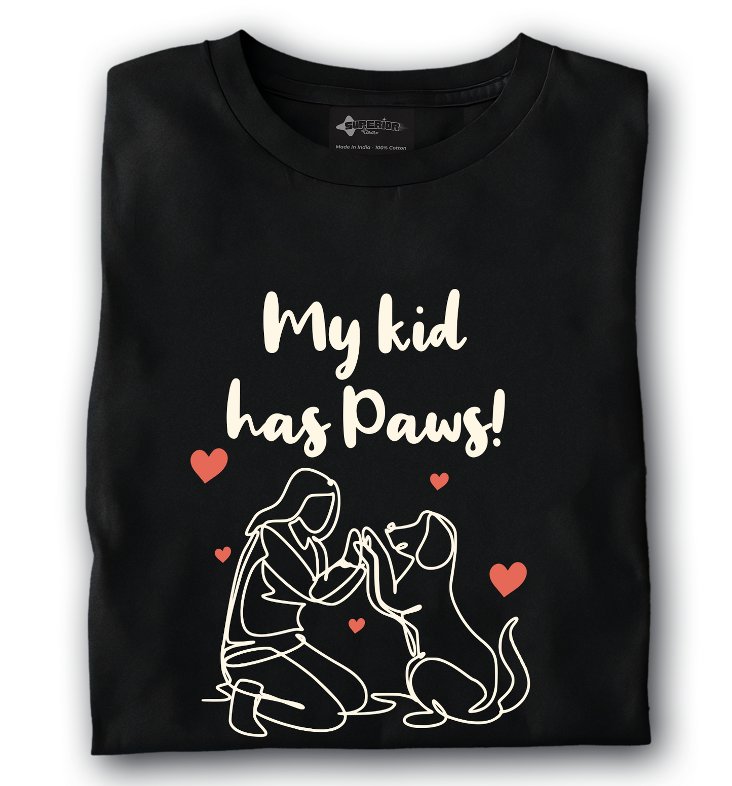 My Kid has Paws - Unisex T-Shirt