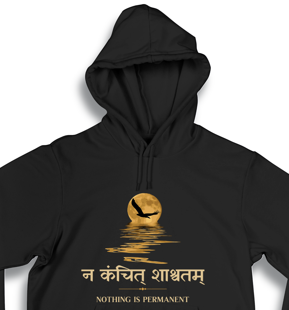 Na Kanchit Shashwatam - Premium AirJet Unisex Hoodie