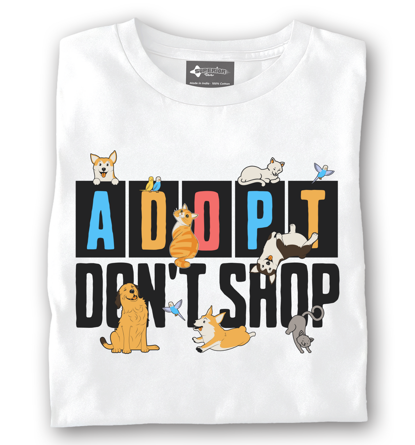 Adopt, Don't Shop! - Unisex T-Shirt