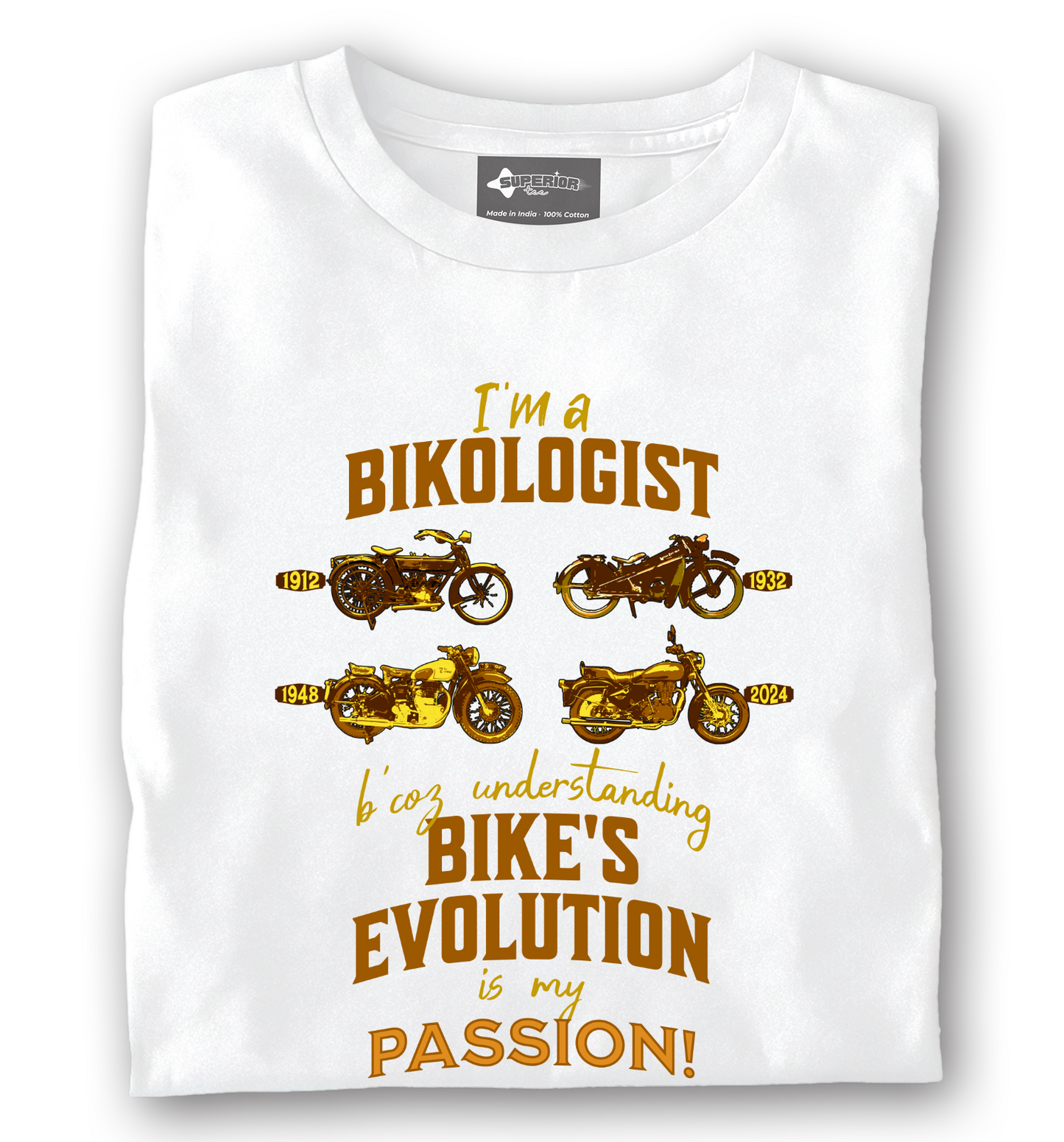 Bike's Evolution - Unisex Tee