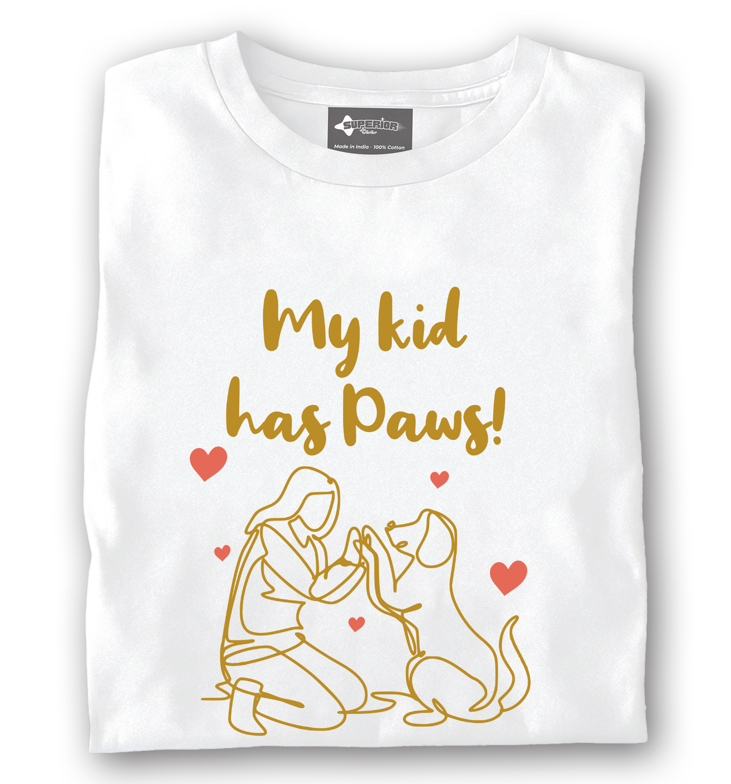 My Kid has Paws - Unisex T-Shirt