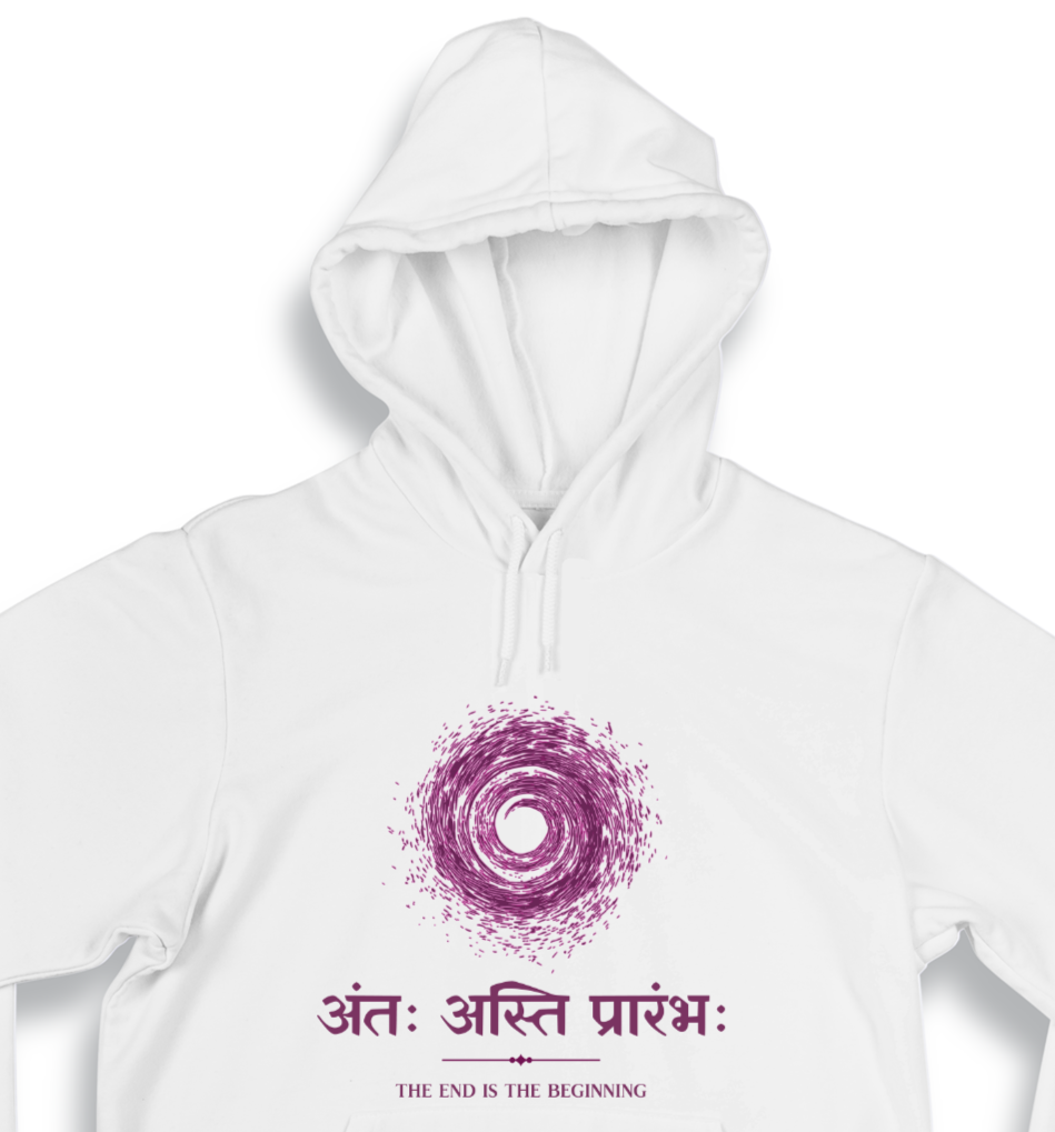 Antah Asti Prarambh - Premium AirJet Unisex Hoodie