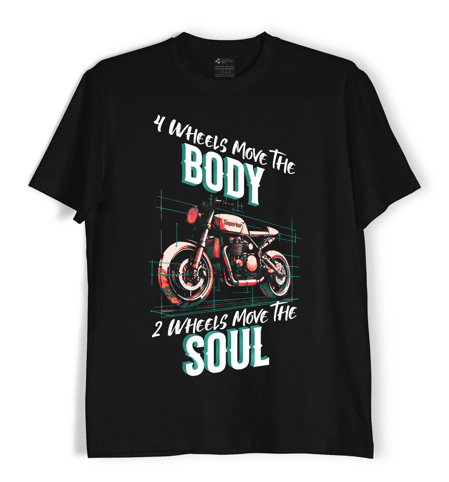 2 Wheels Move My Soul - Unisex Tee