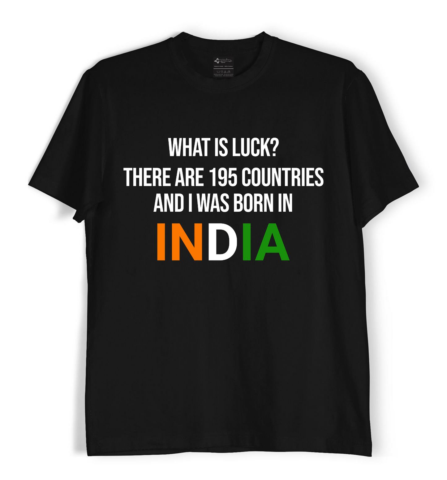 Born in INDIA - Unisex T-shirt