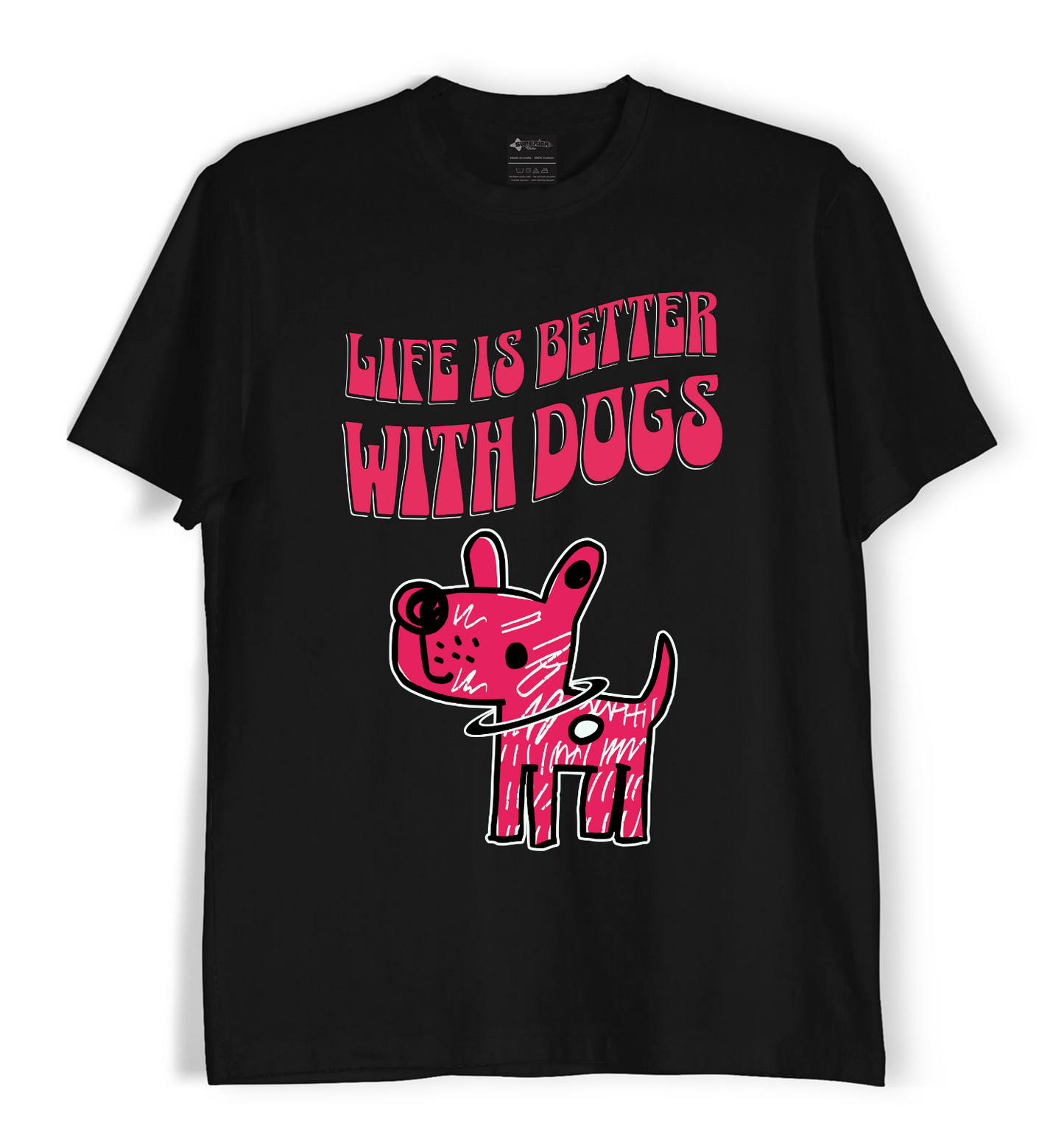 Life with Dogs - Unisex T-Shirt