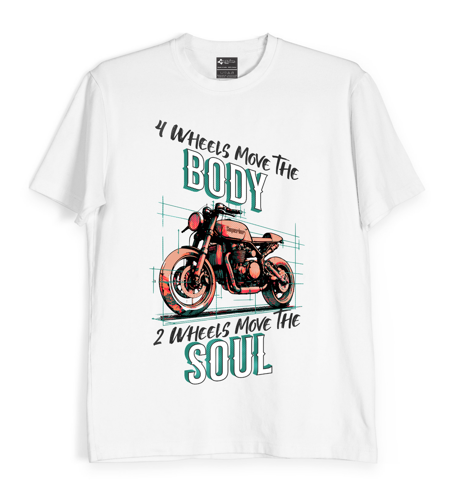 2 Wheels Move My Soul - Unisex Tee