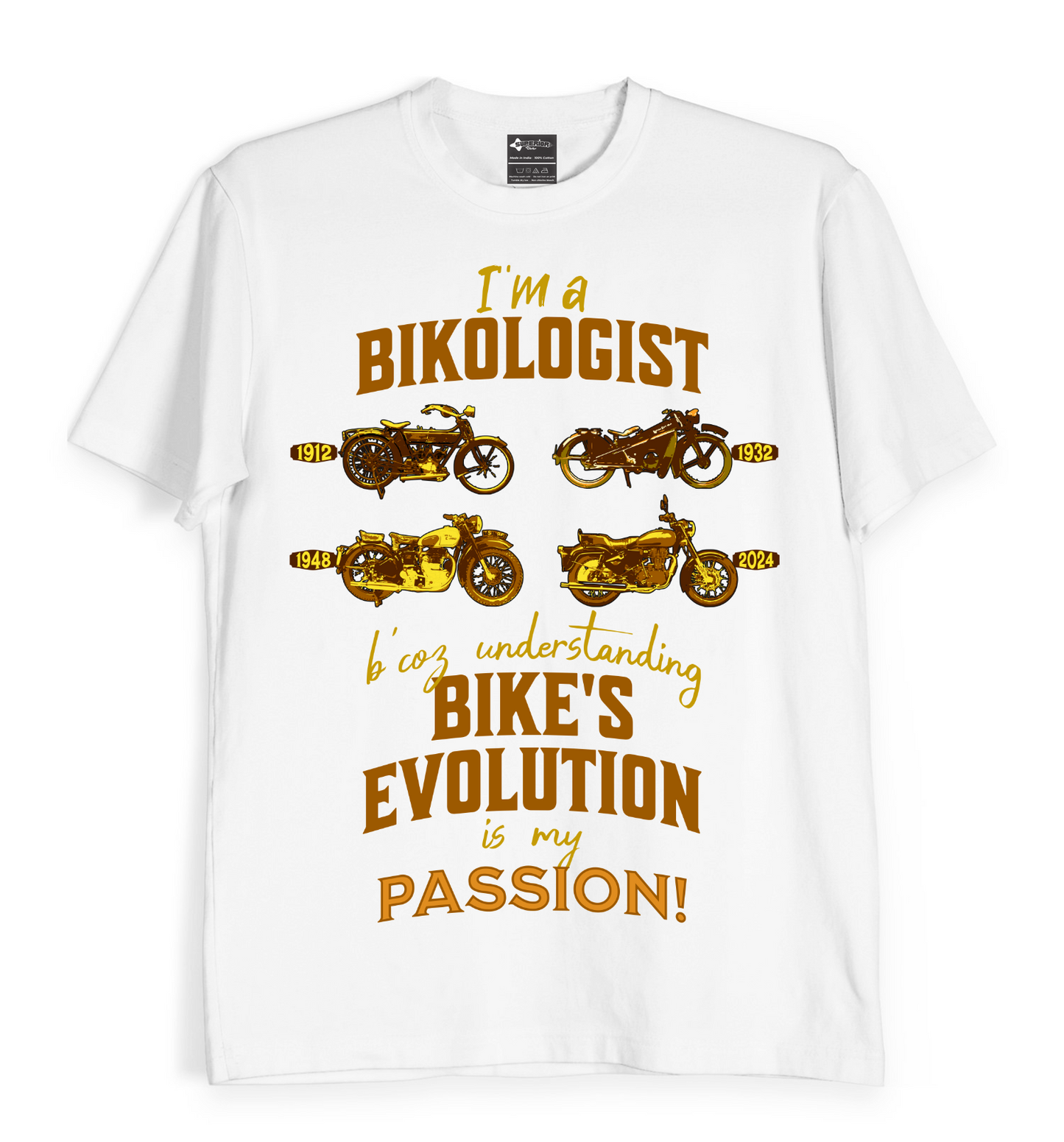 Bike's Evolution - Unisex Tee