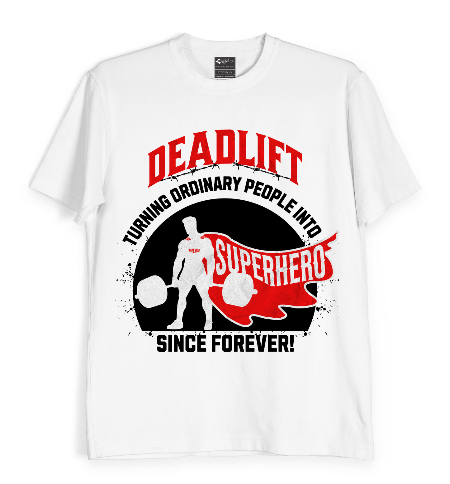 Deadlift builds Superhero - Unisex Tee