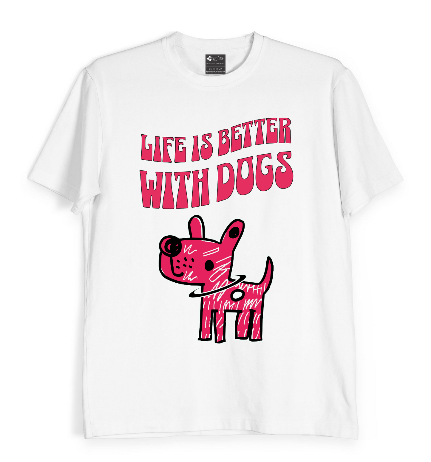 Life with Dogs - Unisex T-Shirt