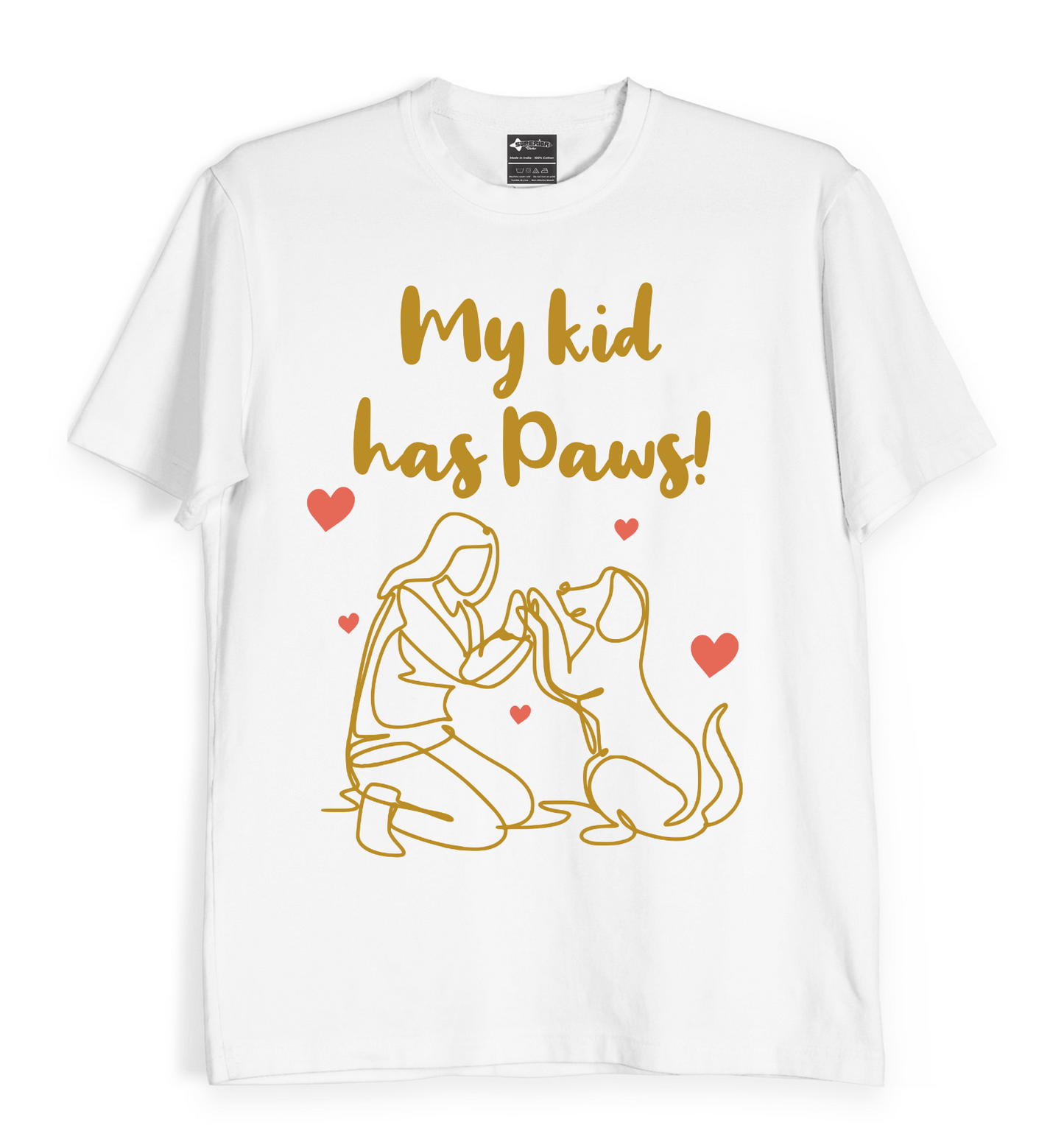 My Kid has Paws - Unisex T-Shirt