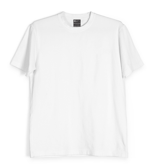 Regular Fit Plain T-shirt White